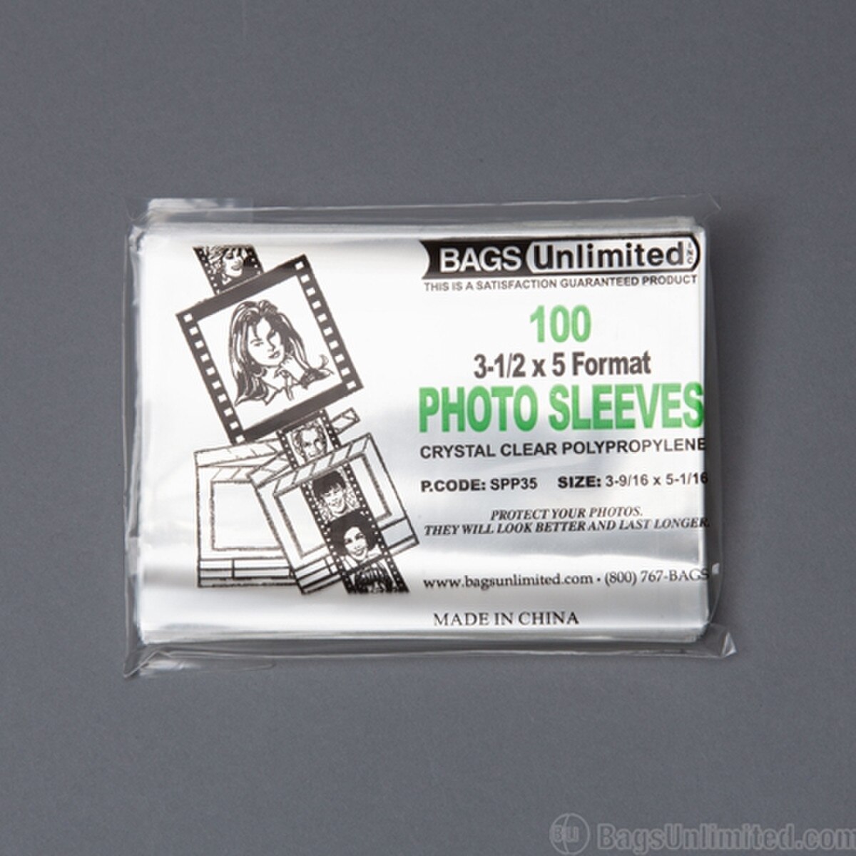 POLYPROPYLENE Sleeves for Photos